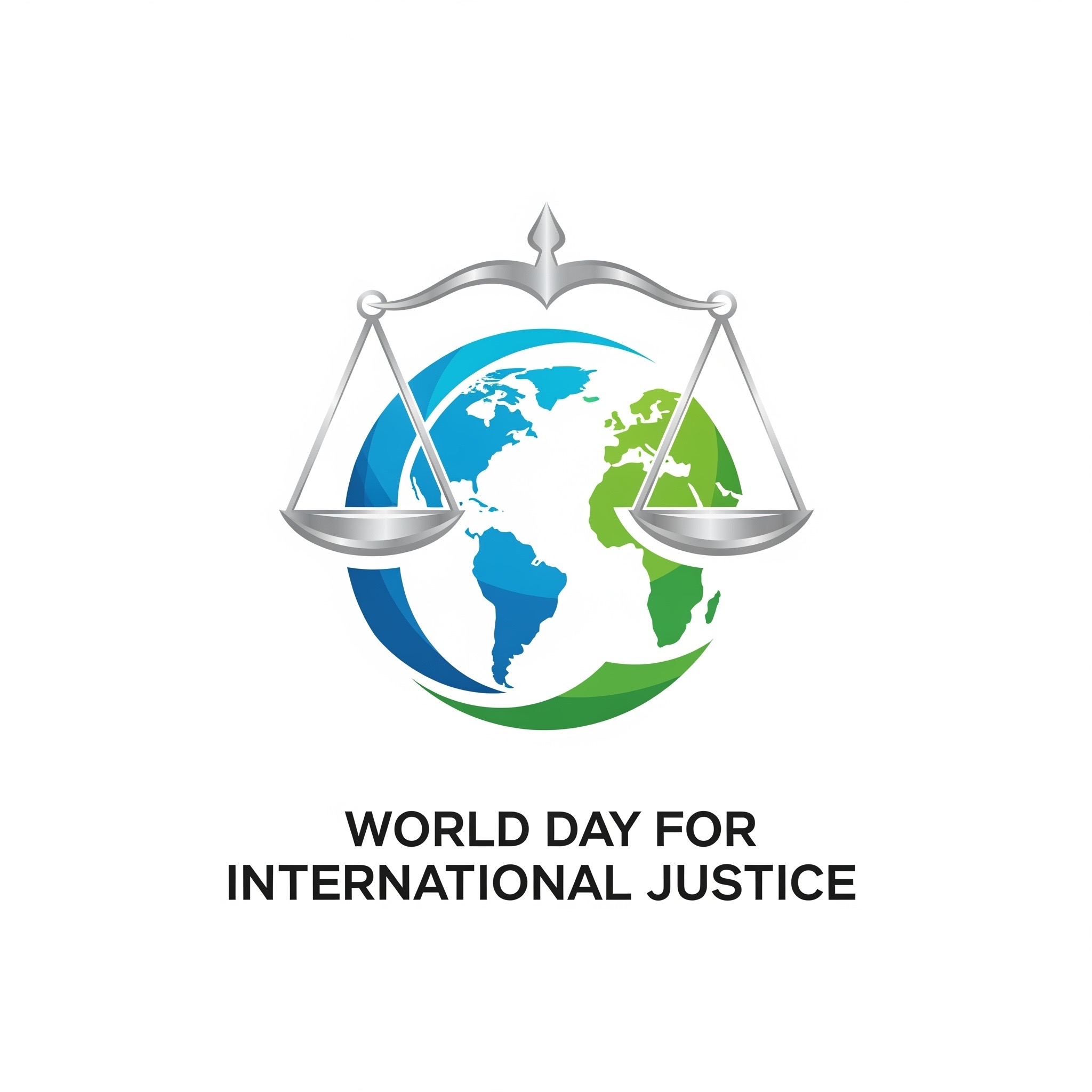 عدالت بینالمللی، به مثابه تلاشی برای تضمین صلح و امنیت جهانی از طریق حاکمیت قانون. روز عدالت بین المللی